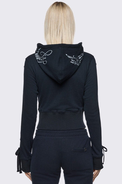 Minga London Grave Zip Up Hoodie