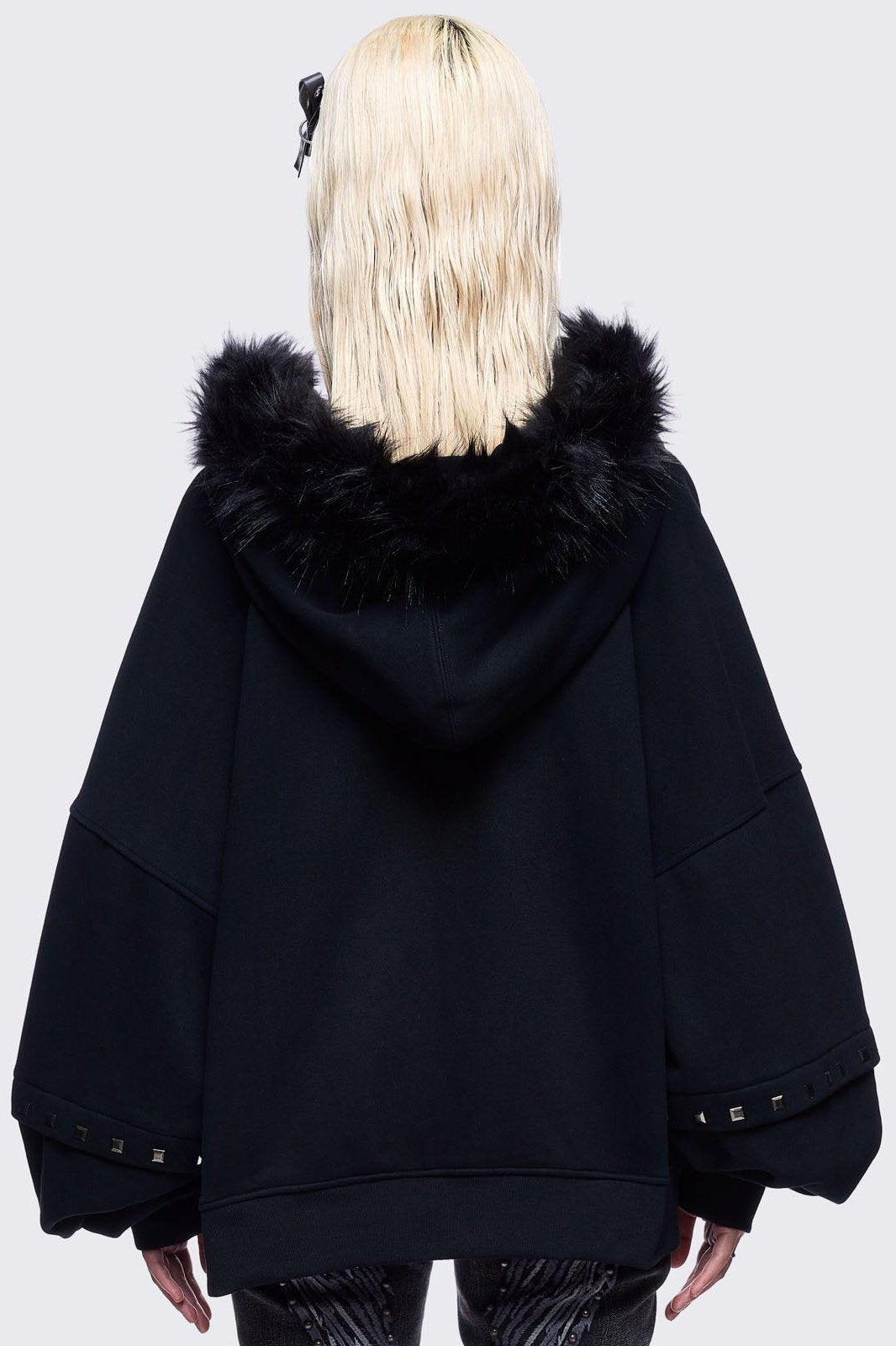 Minga London Pray 4 Me Zip Up Hoodie