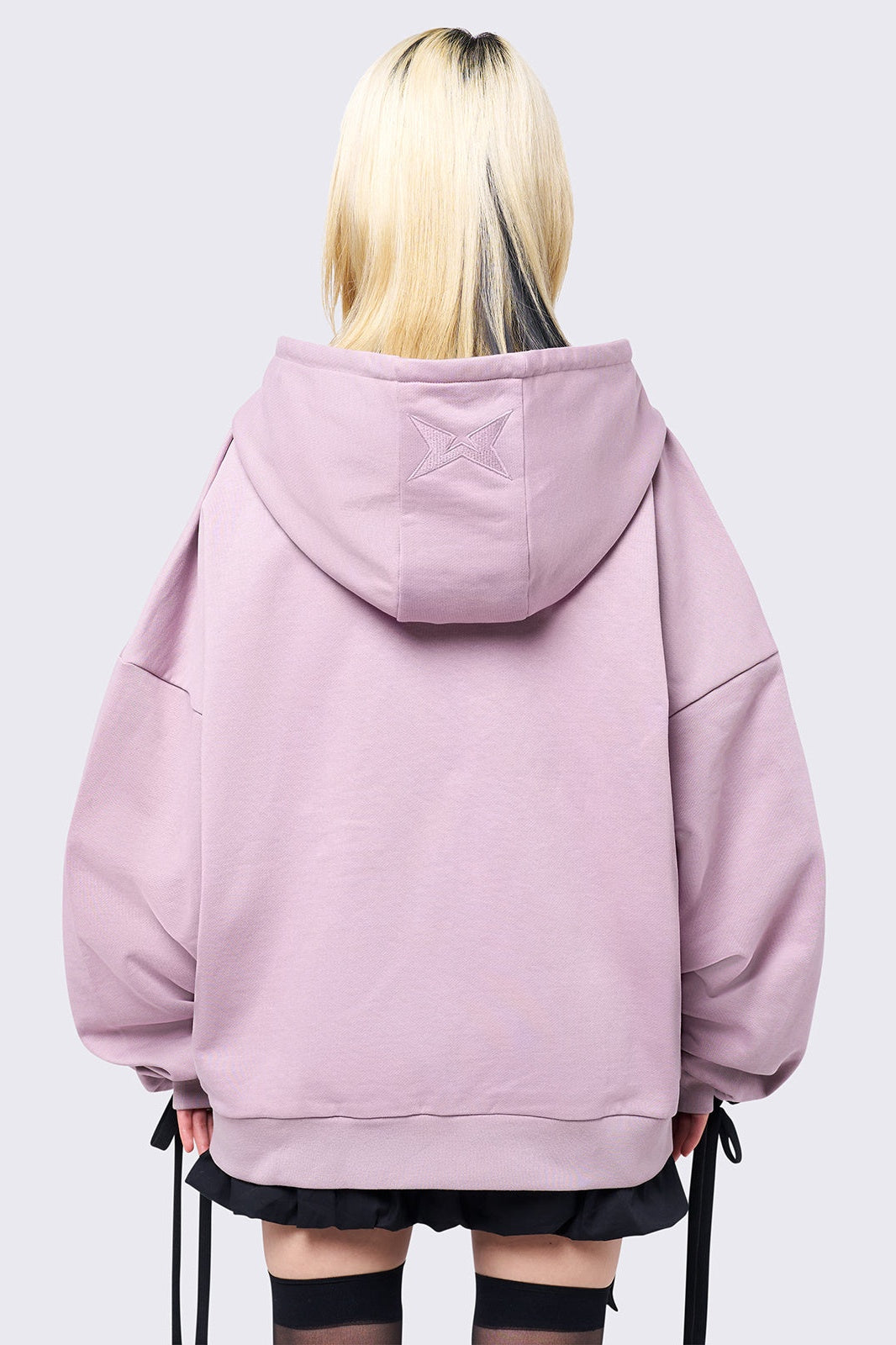Minga London Mia Pink Zip Up Hoodie