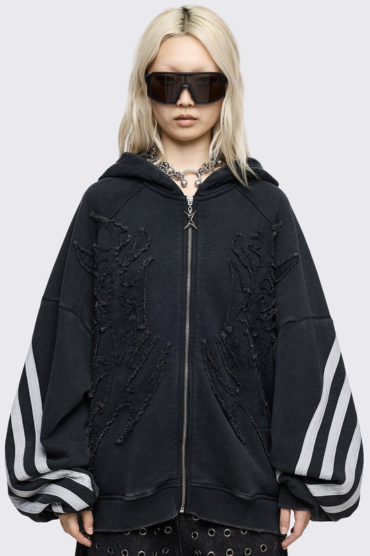 Minga London Dub Zip Up Hoodie