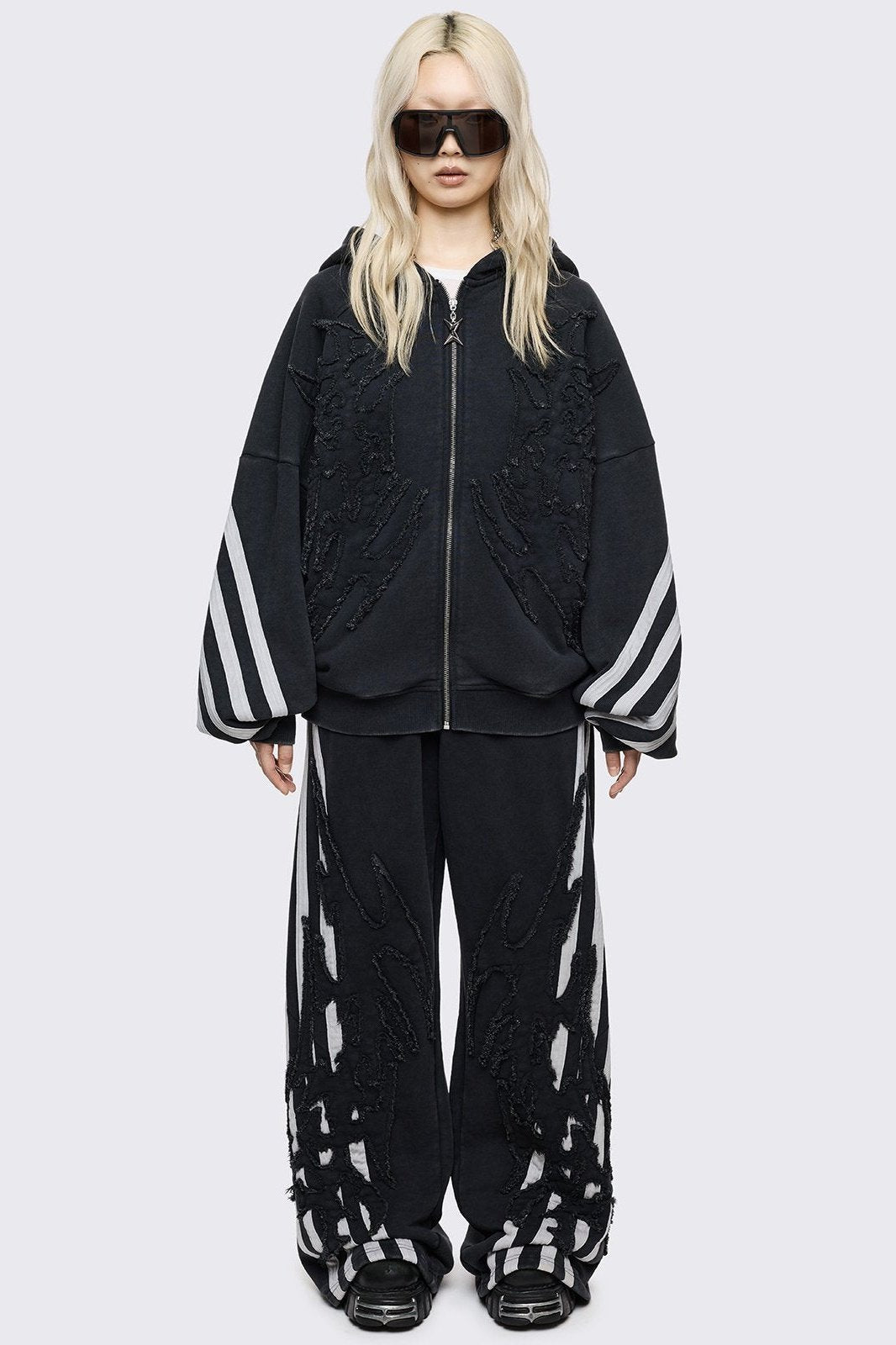 Minga London Dub Zip Up Hoodie