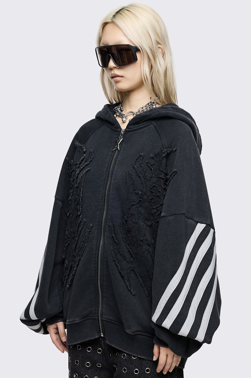 Minga London Dub Zip Up Hoodie