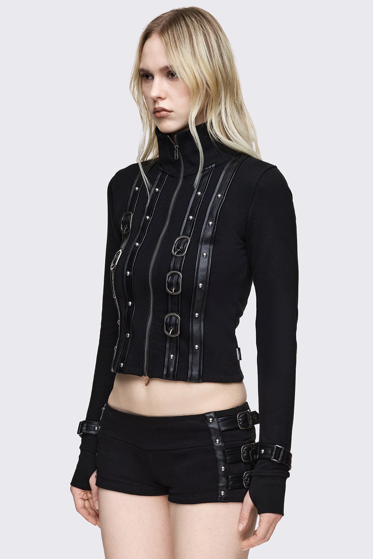 Minga London Resonance Funnel Neck Zip Up