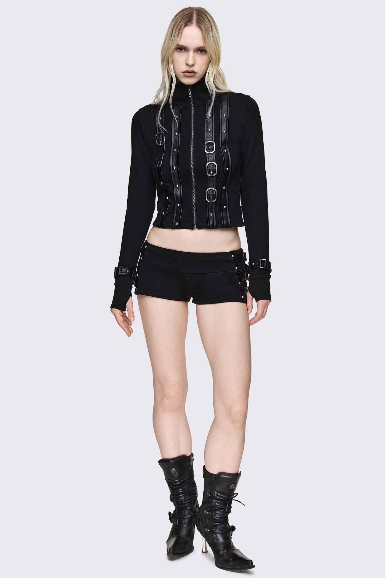 Minga London Resonance Funnel Neck Zip Up