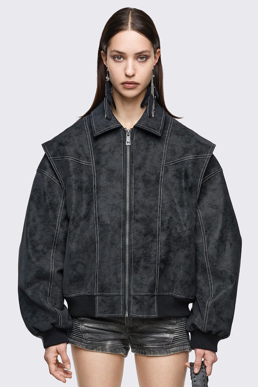 Minga London Static Bomber Jacket