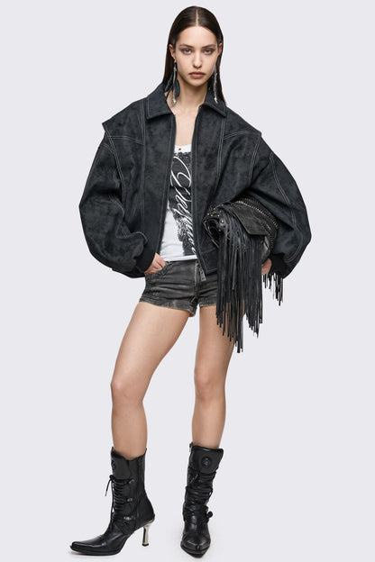 Minga London Static Bomber Jacket