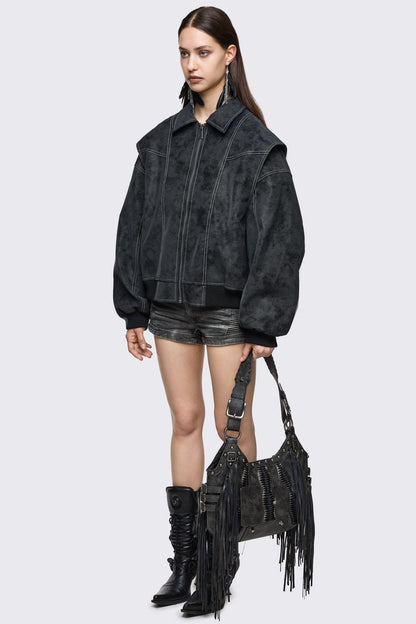 Minga London Static Bomber Jacket