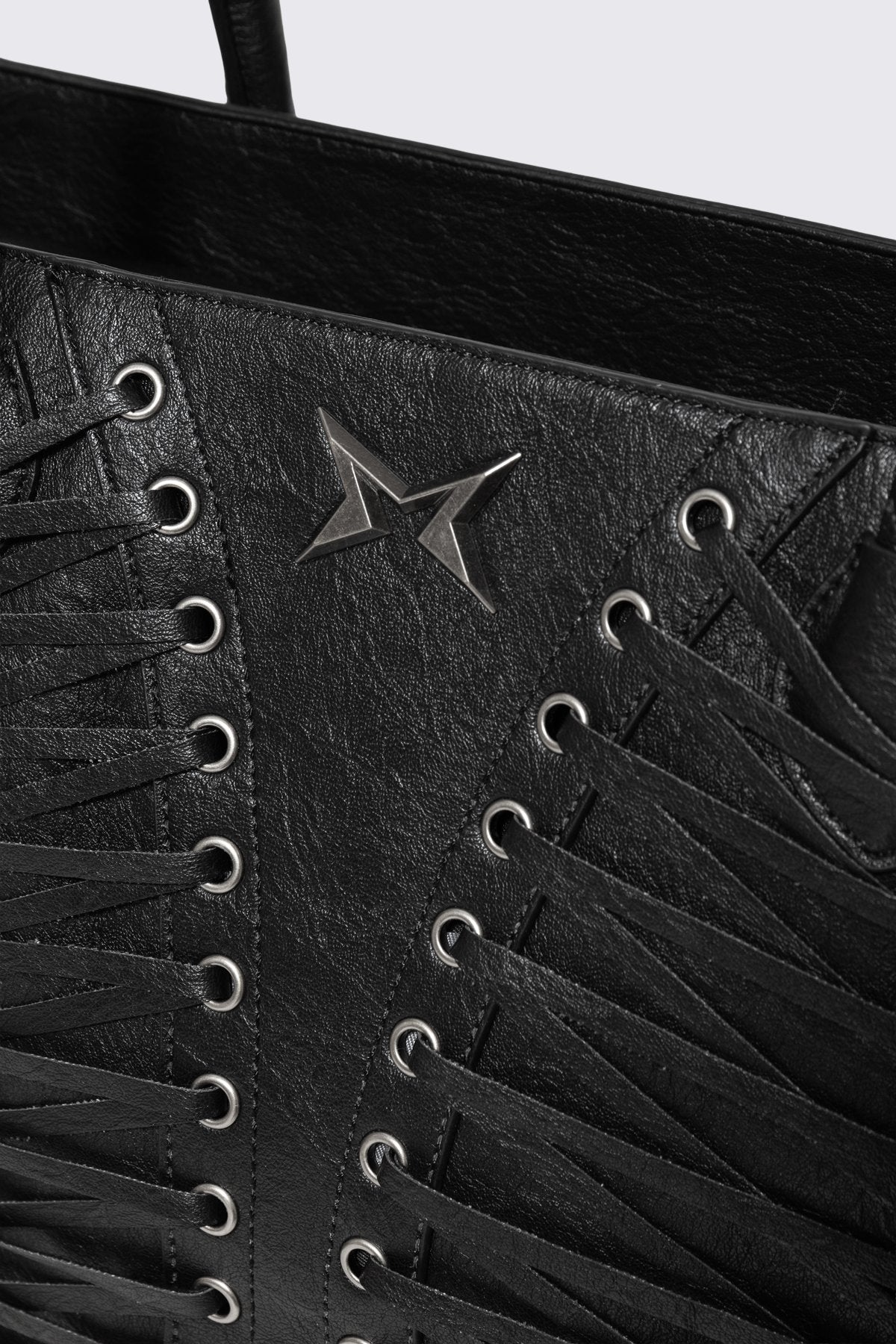 Minga London Avery Lace-Up Shoulder Bag