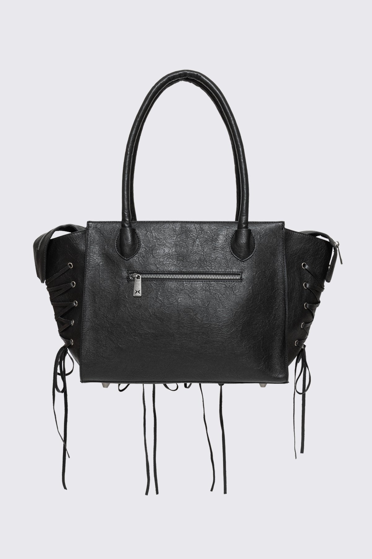 Minga London Avery Lace-Up Shoulder Bag