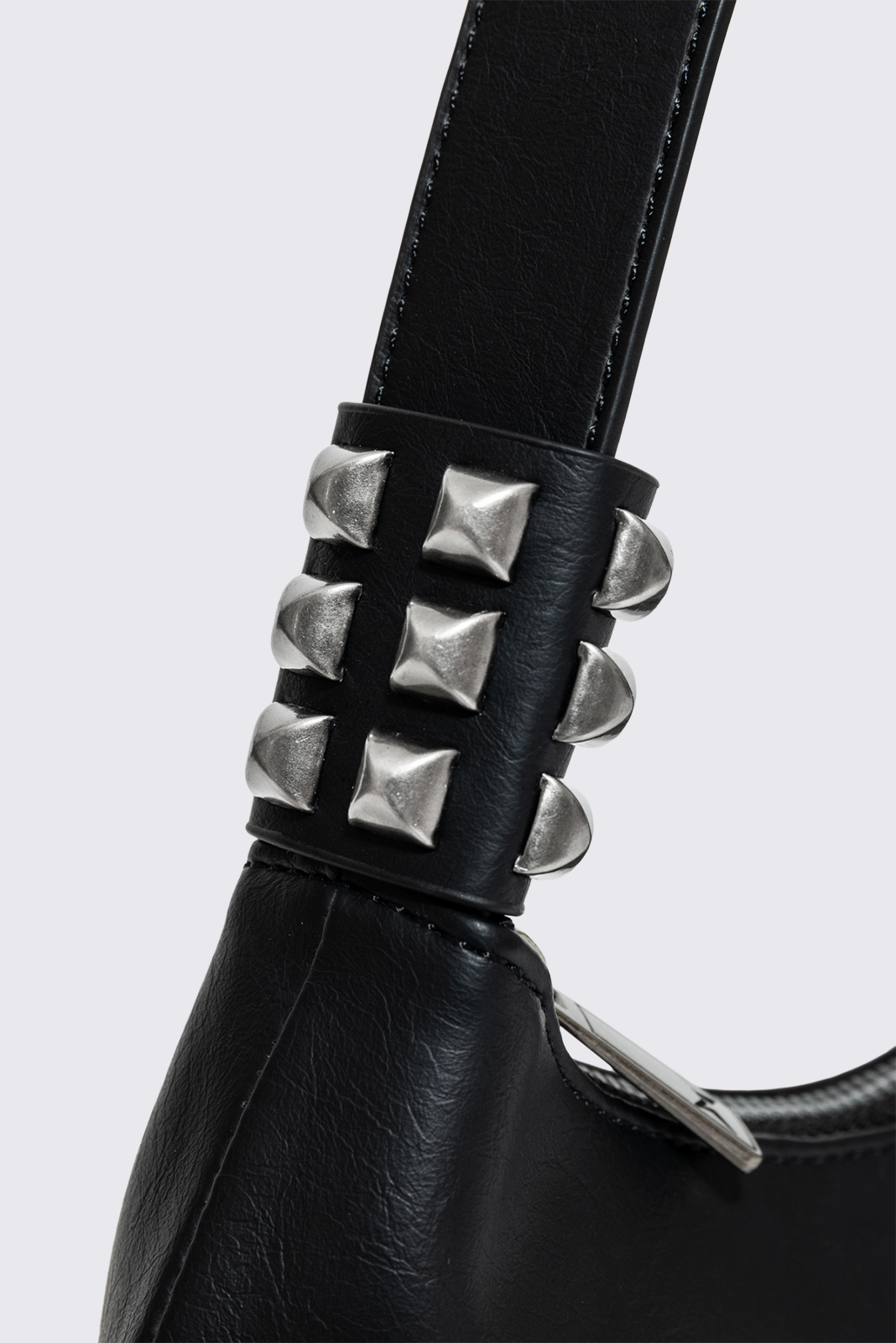 Minga London Sinner Graphic Faux Leather Shoulder Bag