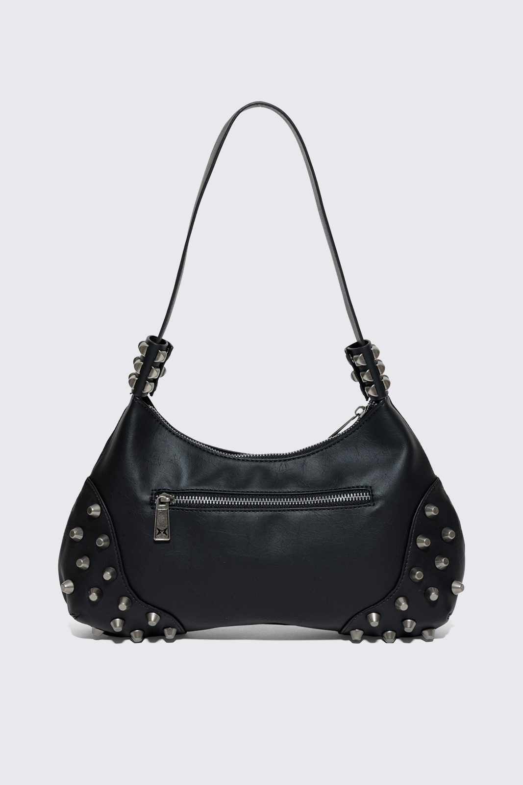 Minga London Sinner Graphic Faux Leather Shoulder Bag