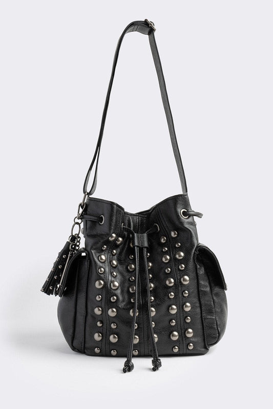Minga London Kara Faux Leather Bucket Bag