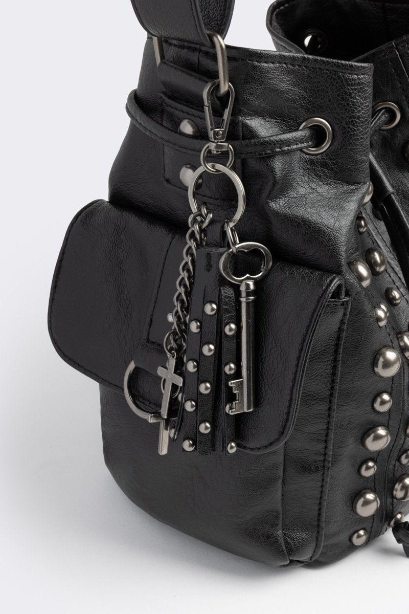 Minga London Kara Faux Leather Bucket Bag