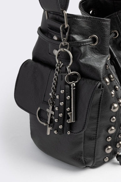 Minga London Kara Faux Leather Bucket Bag