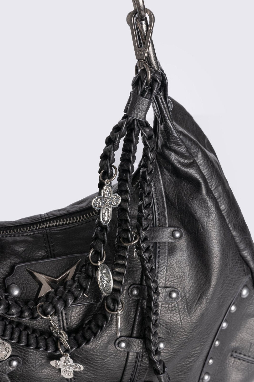 Minga London Hester Faux Leather Shoulder Bag