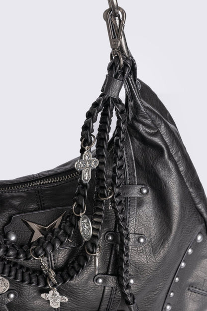 Minga London Hester Faux Leather Shoulder Bag
