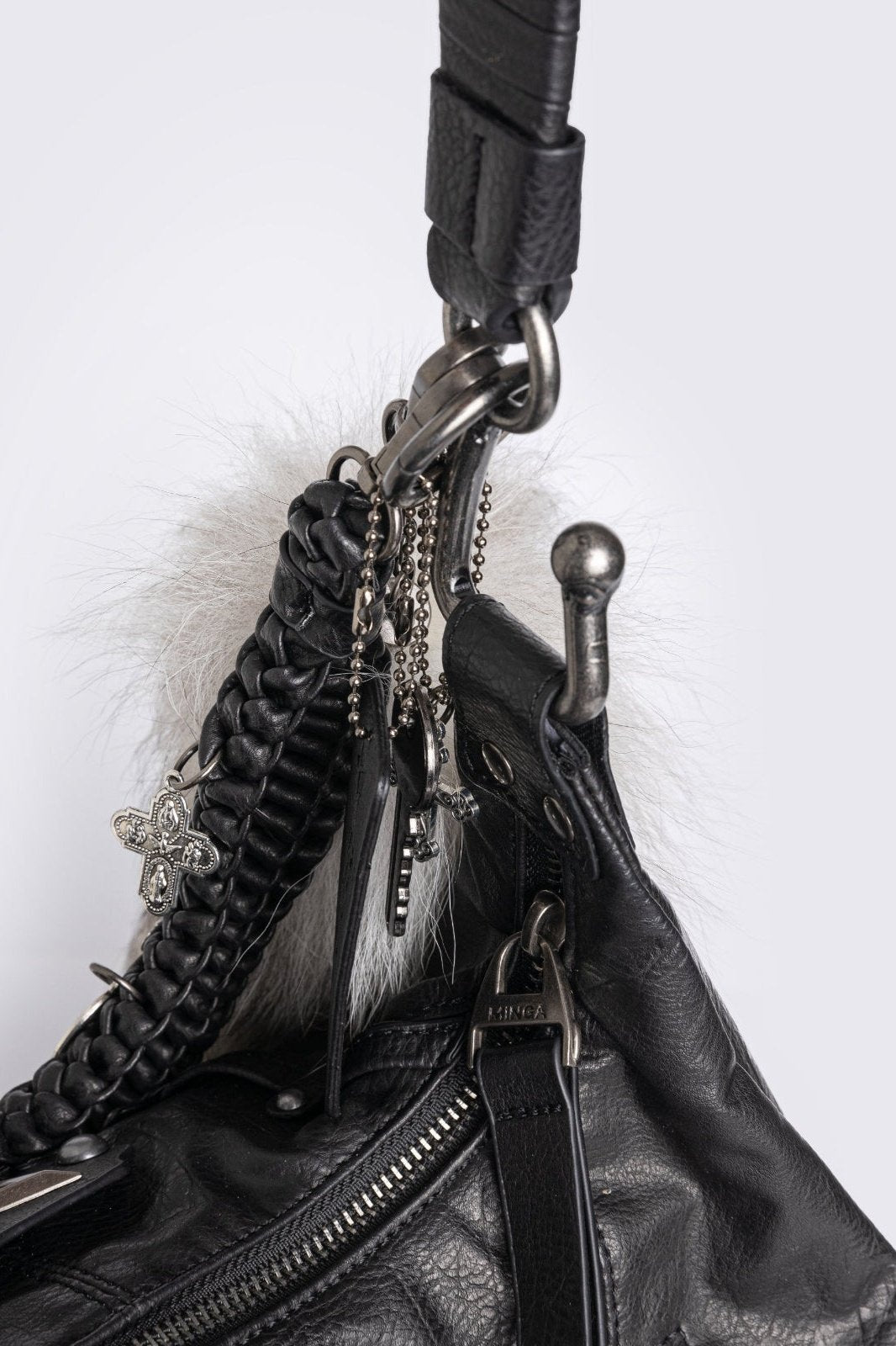 Minga London Hester Faux Leather Shoulder Bag