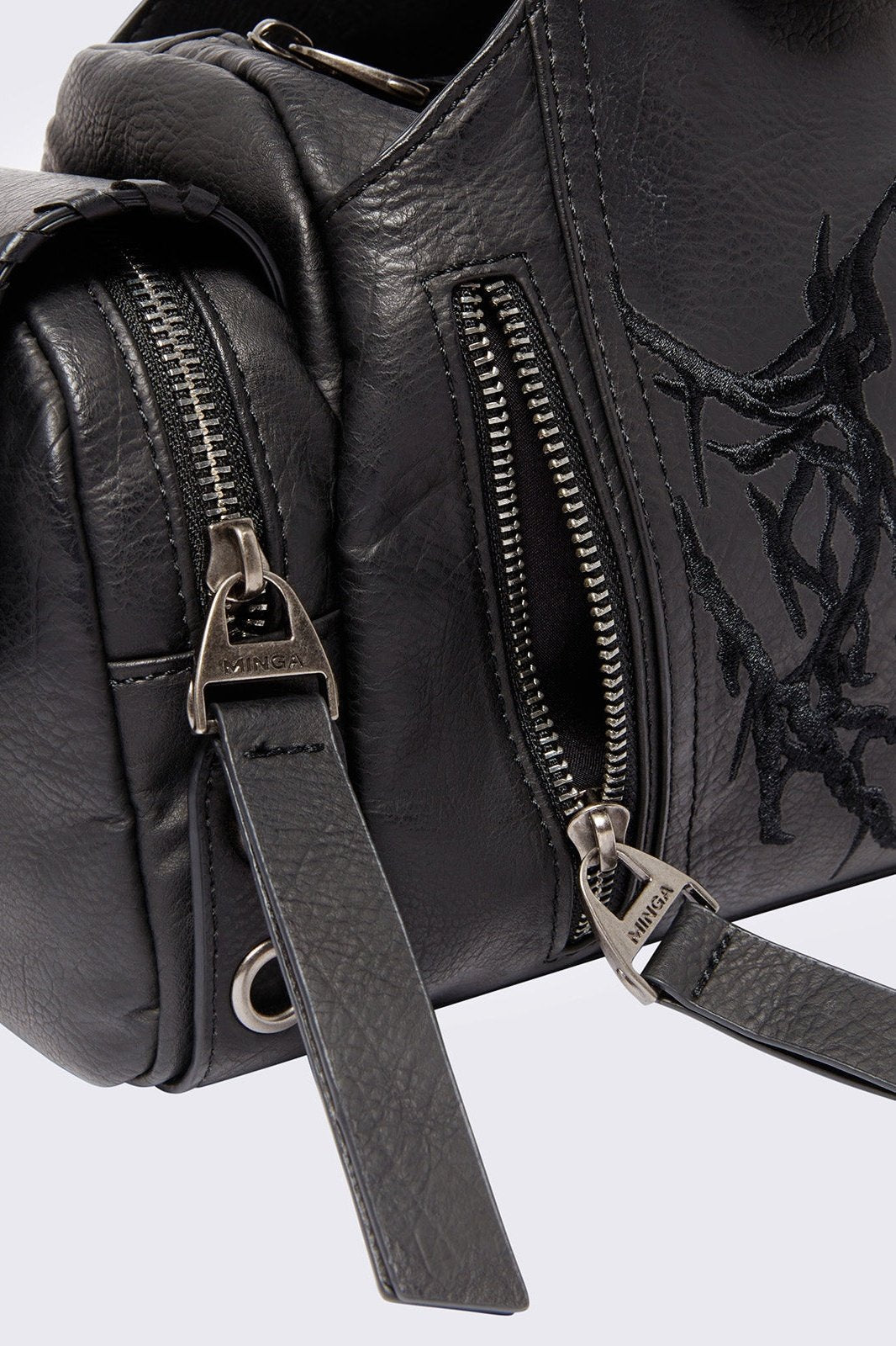 Minga London Xyra Faux Leather Shoulder Bag