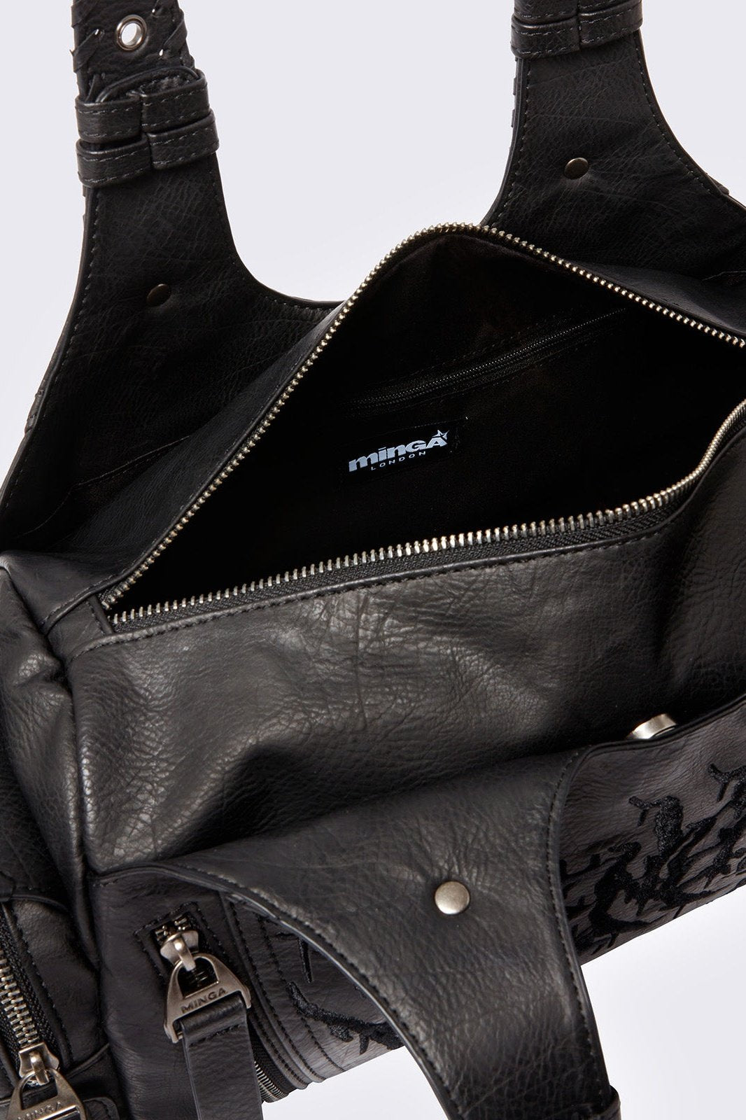 Minga London Xyra Faux Leather Shoulder Bag
