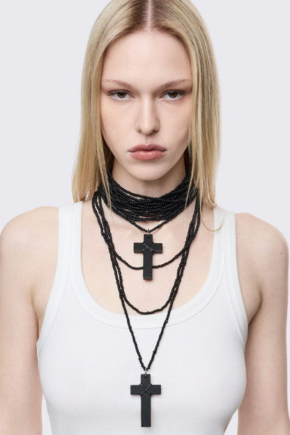 Minga London Penance Beaded Necklace