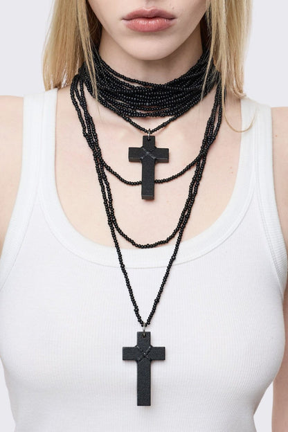 Minga London Penance Beaded Necklace