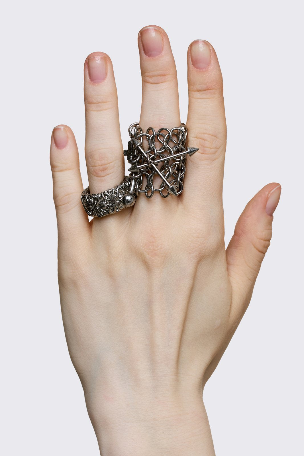Minga London Fortress Ring Set