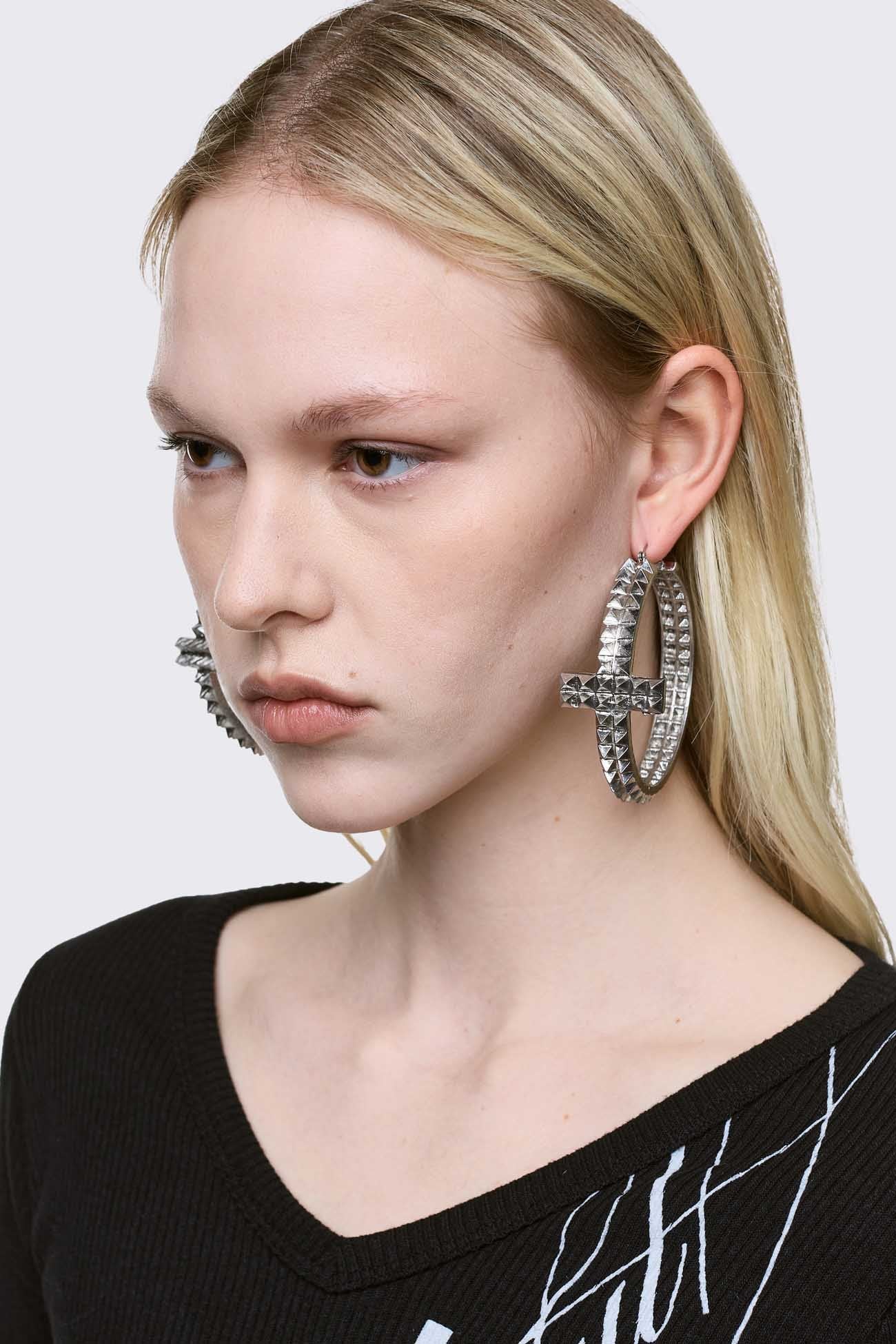 Minga London I'm Not a Saint Earrings