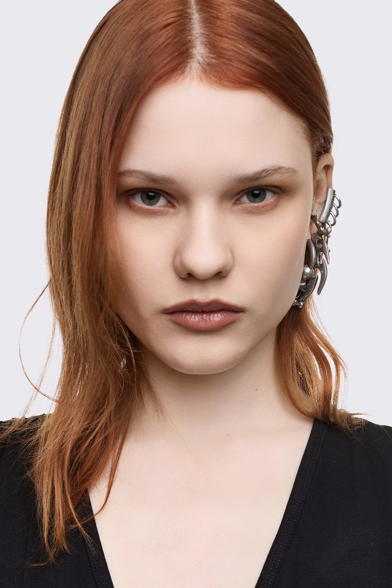 Minga London Dark Tribal Earring Set