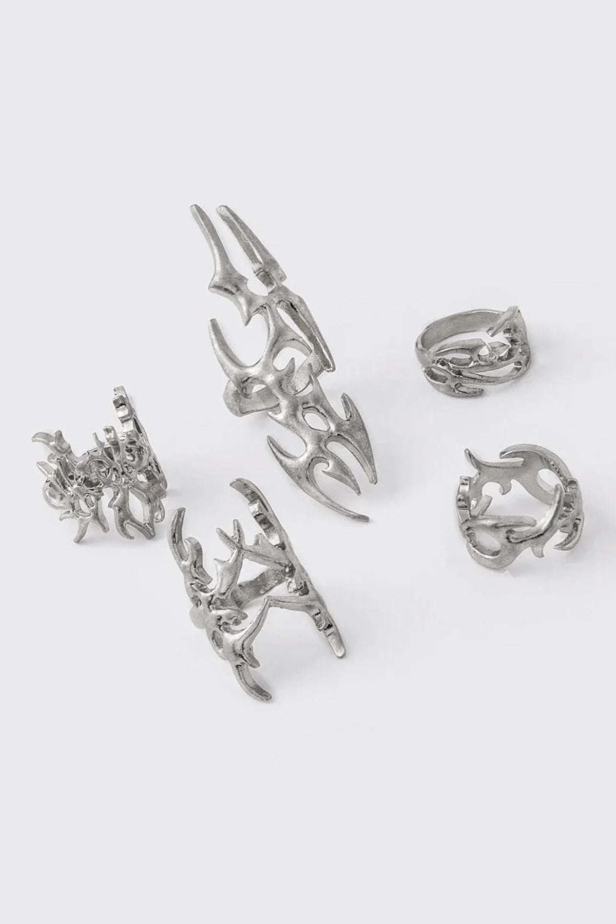 Minga London Iron Veins Ring Set