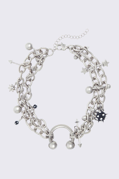Minga London Harsh Charm Necklace