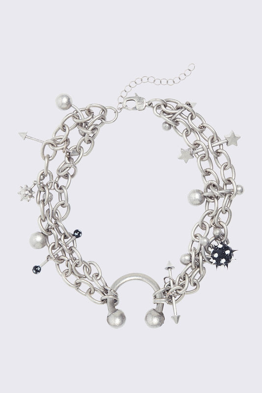 Minga London Harsh Charm Necklace