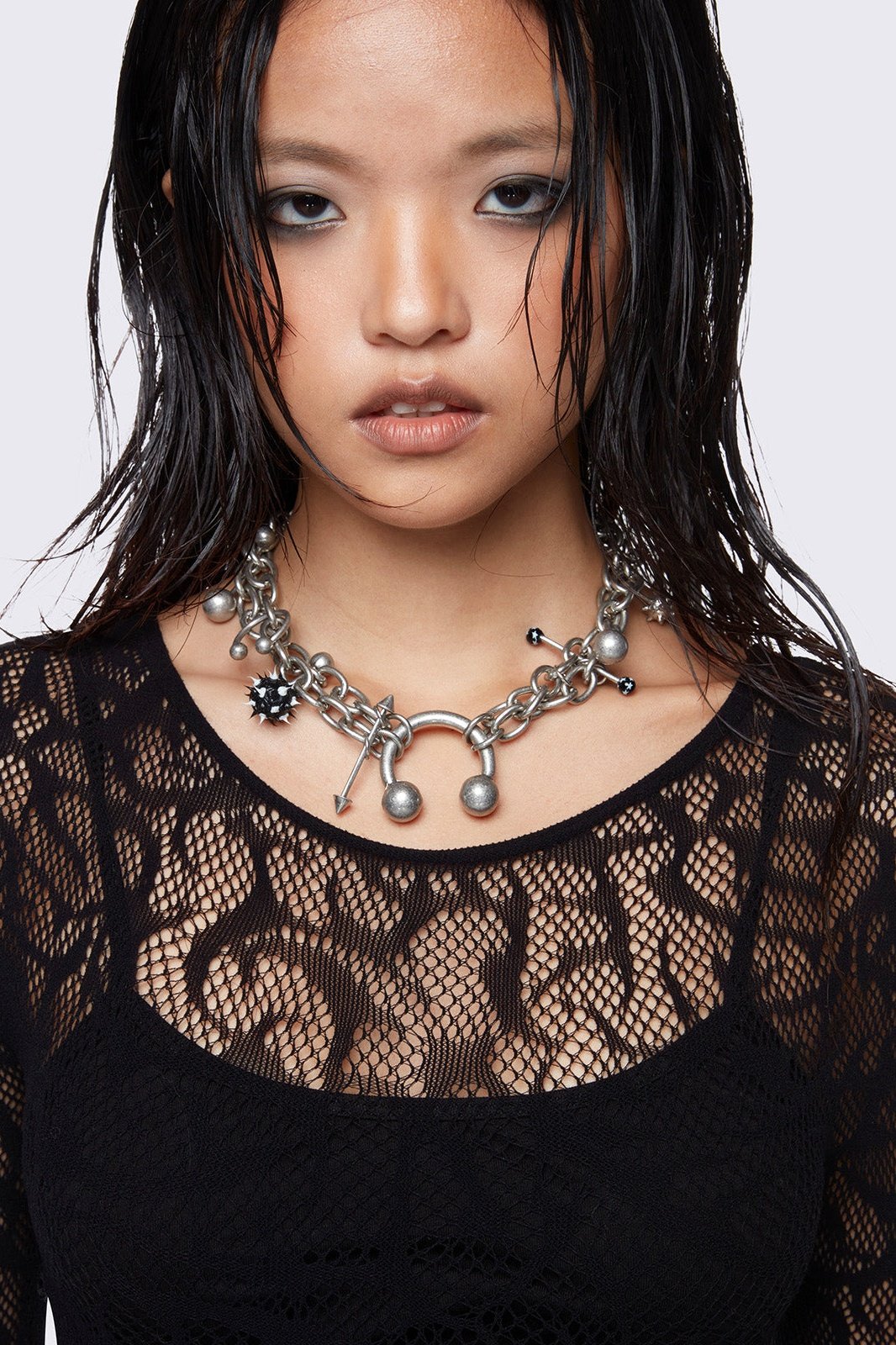 Minga London Harsh Charm Necklace