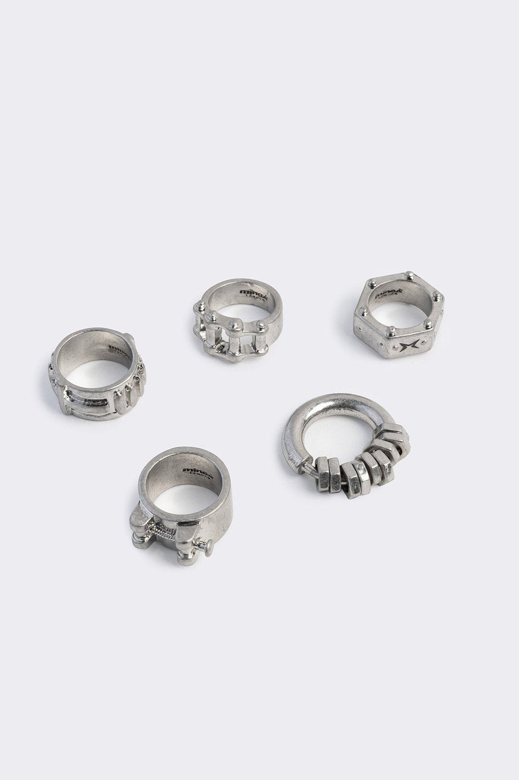 Minga London Bulletproof Ring Set