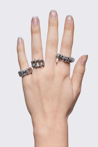 Minga London Bulletproof Ring Set