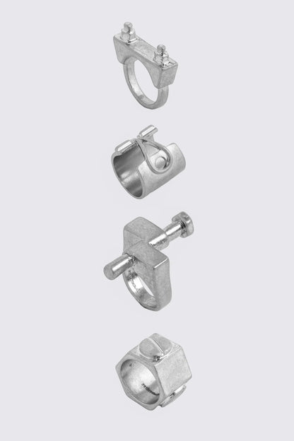 Minga London Strux Ring Set