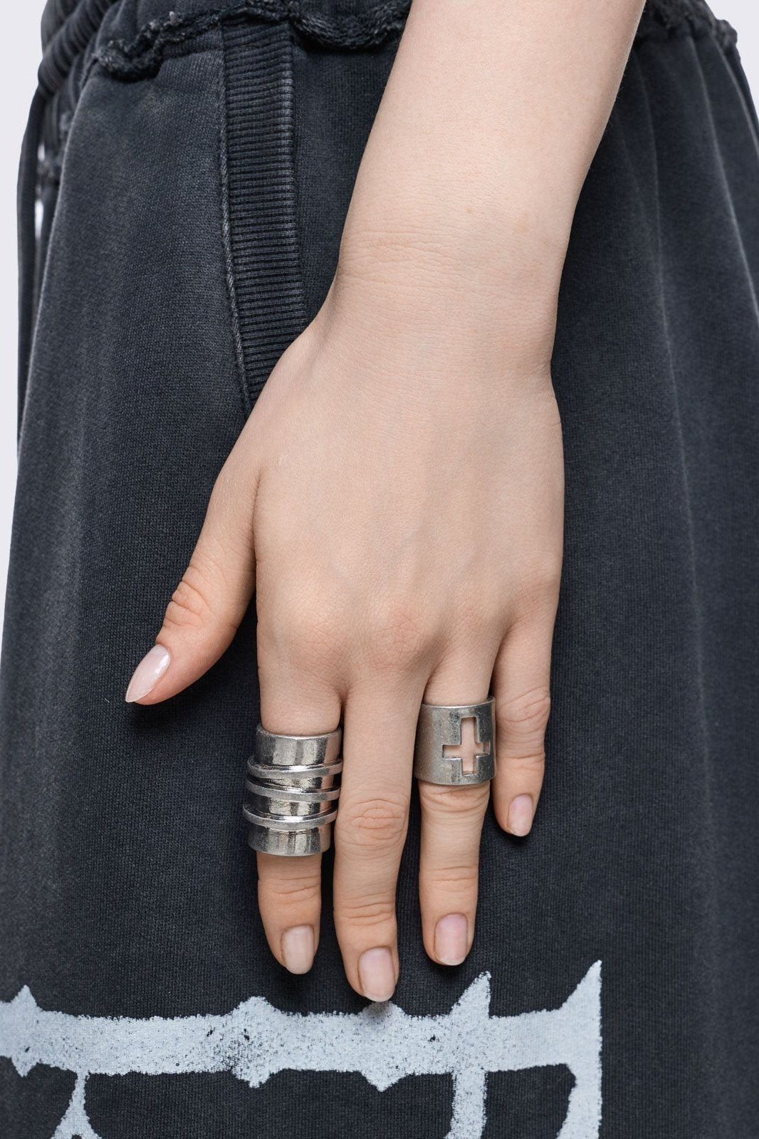 Minga London Dusty Wings Ring Set