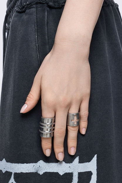 Minga London Dusty Wings Ring Set