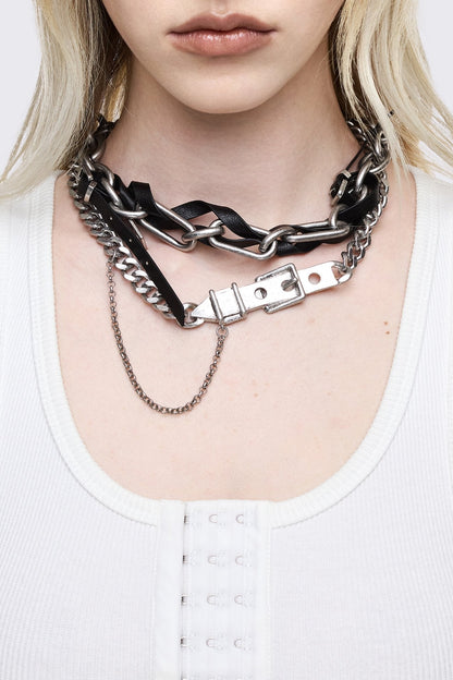 Minga London Transmission Chain Necklace
