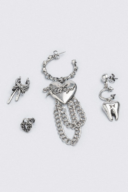 Minga London Cute Angel Earring Set