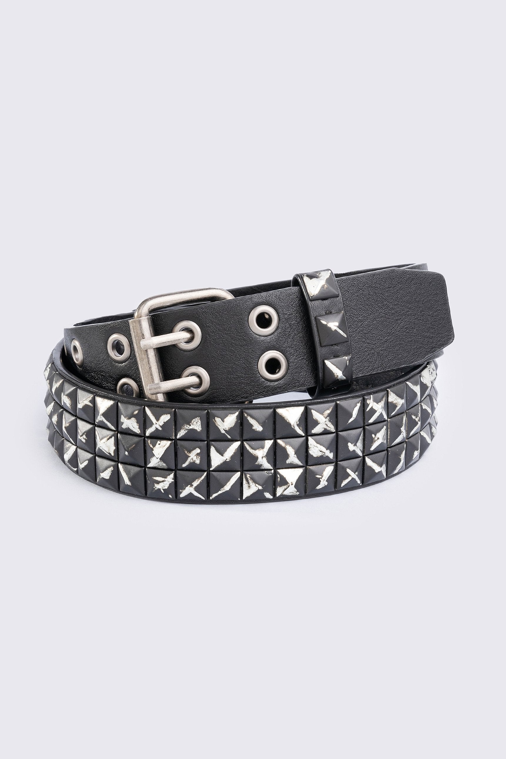 Minga London Brutal Square Studded Belt