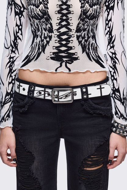 Minga London Chaotic Angel Buckle Belt