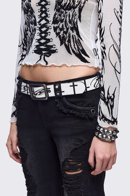 Minga London Chaotic Angel Buckle Belt