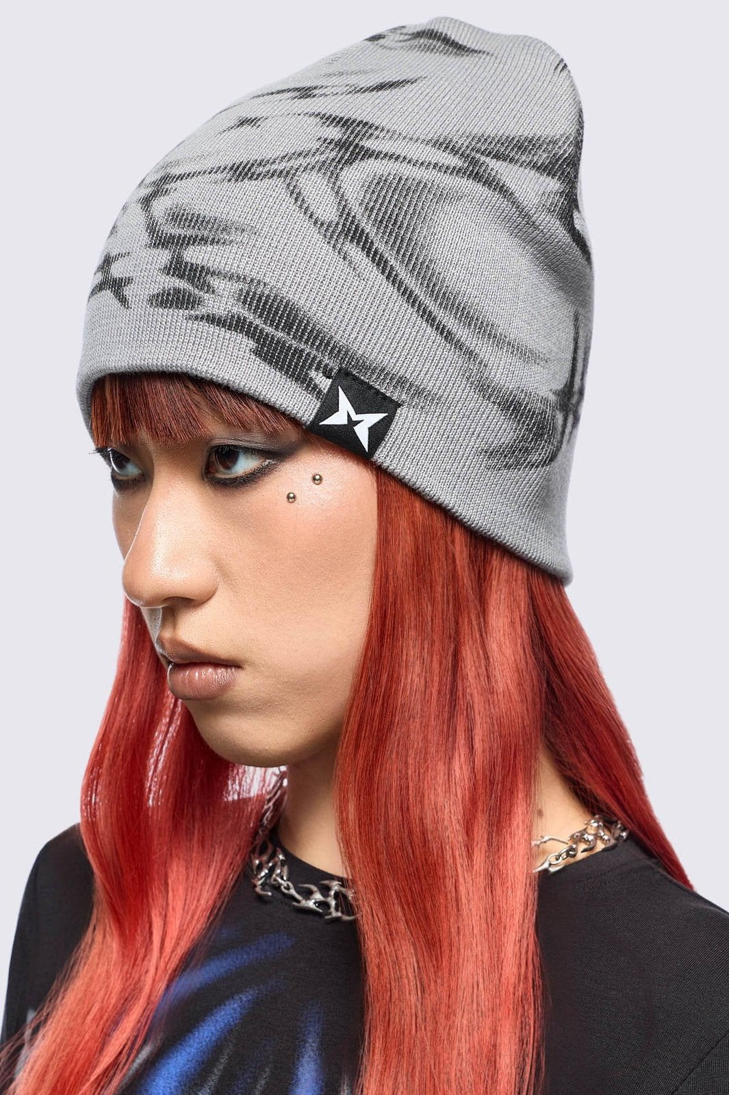 Minga London Minga x ColdF33t Grey Beanie
