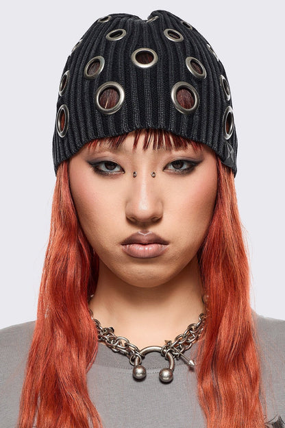Minga London Elektra Black Beanie
