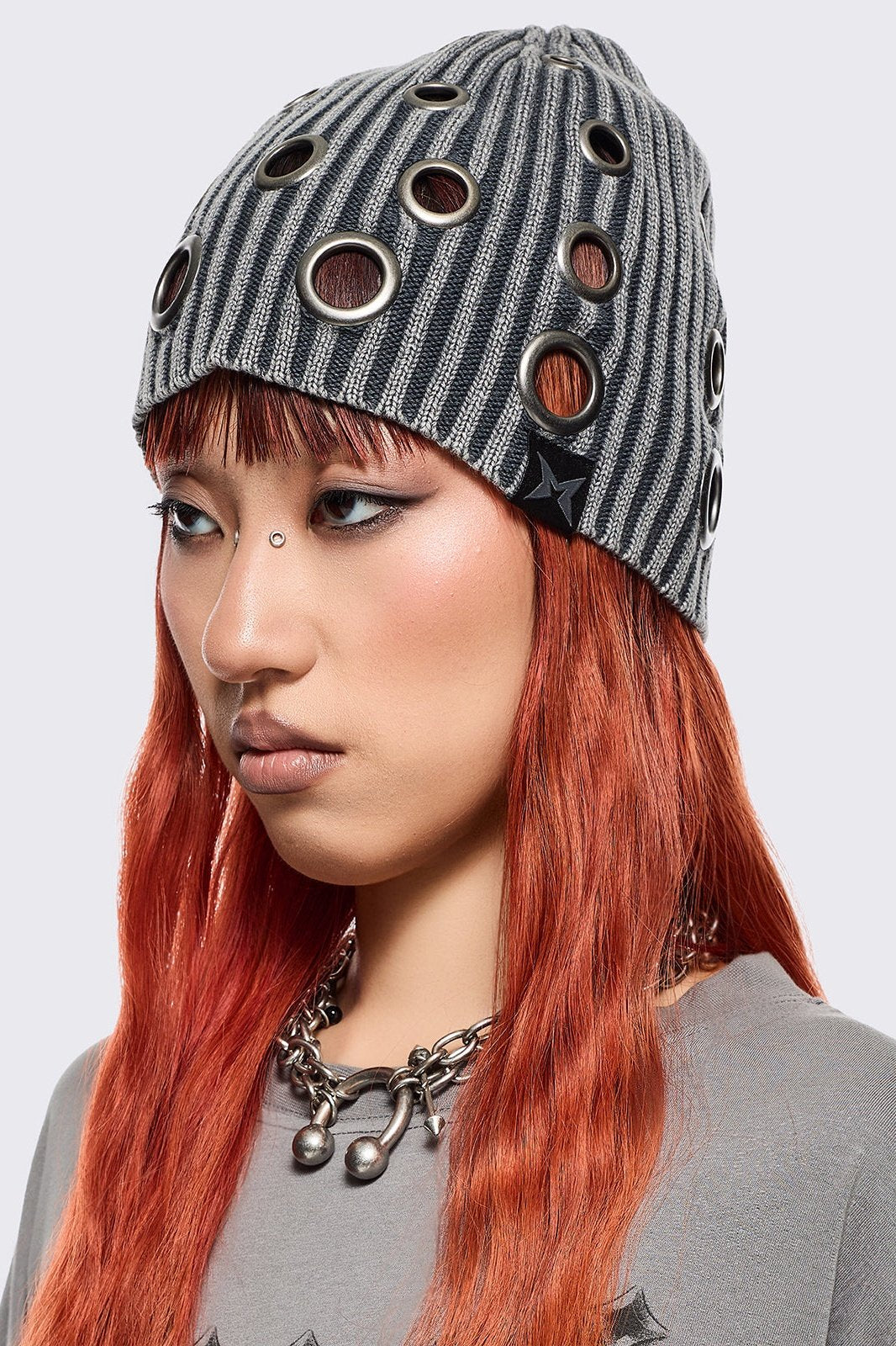 Minga London Elektra Grey Beanie