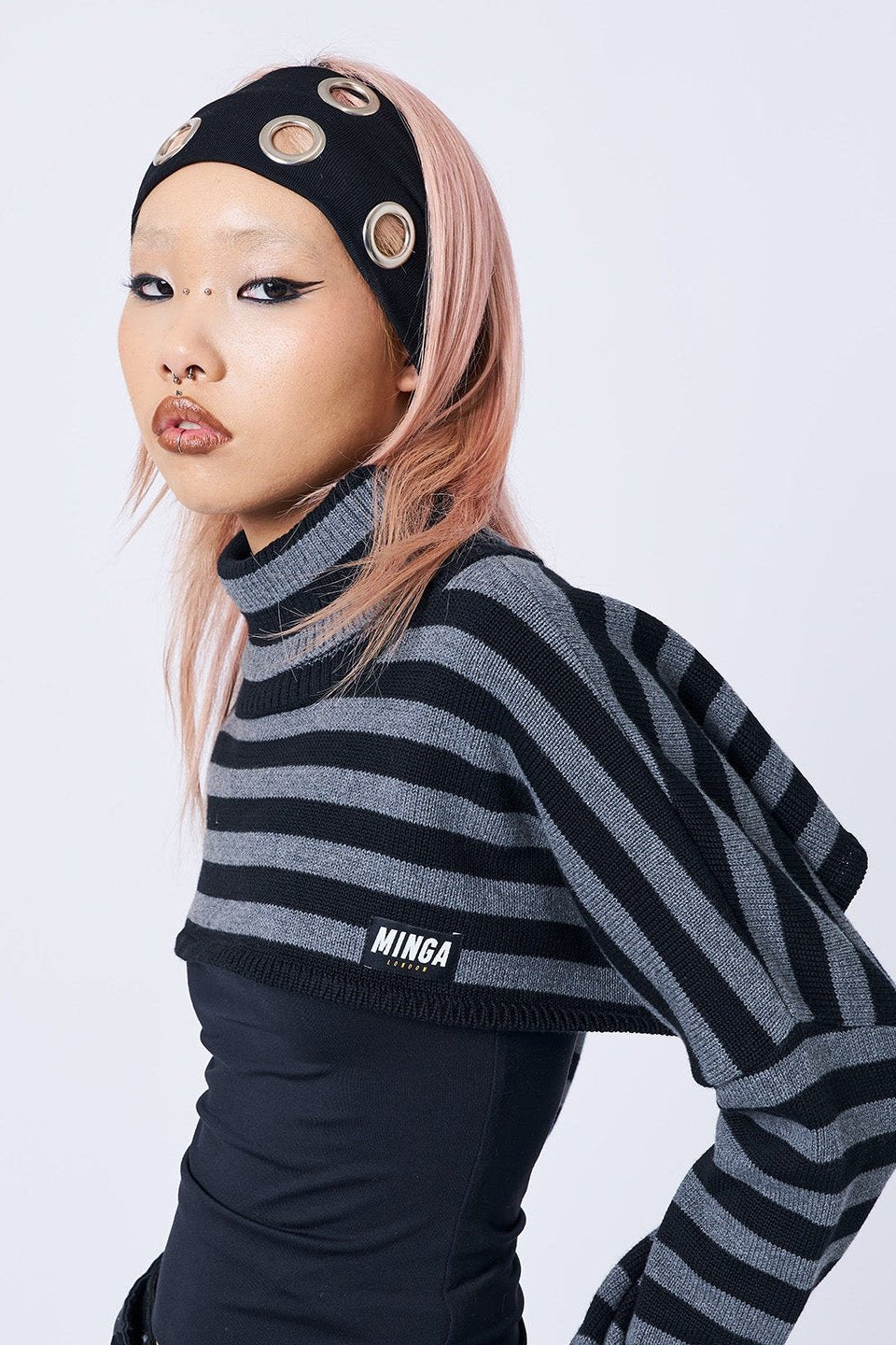 Minga London Elektra Black Headband