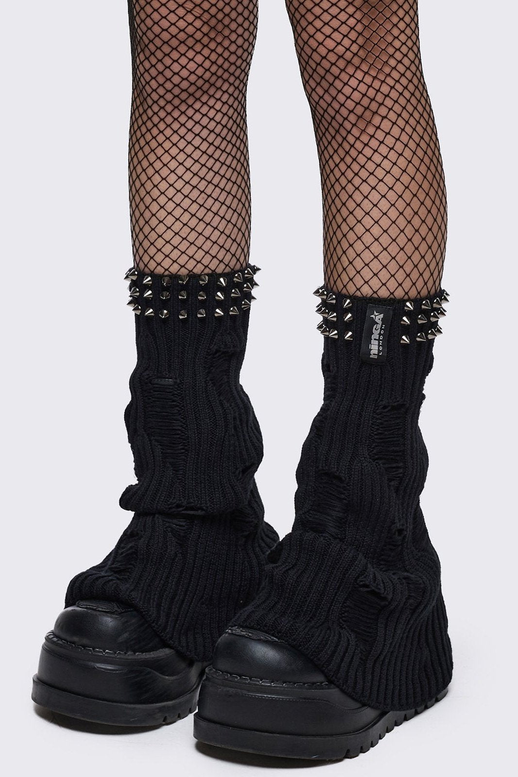 Minga London Lexa Ripped Leg Warmers