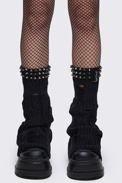 Minga London Lexa Ripped Leg Warmers