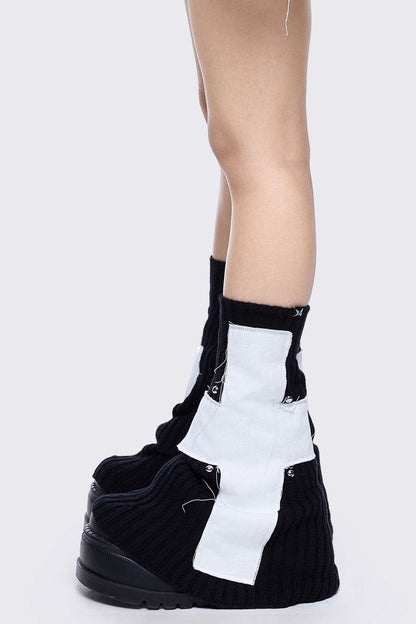 Minga London Blessed & Broken Leg Warmers