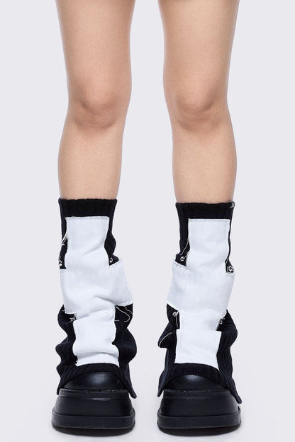 Minga London Blessed & Broken Leg Warmers